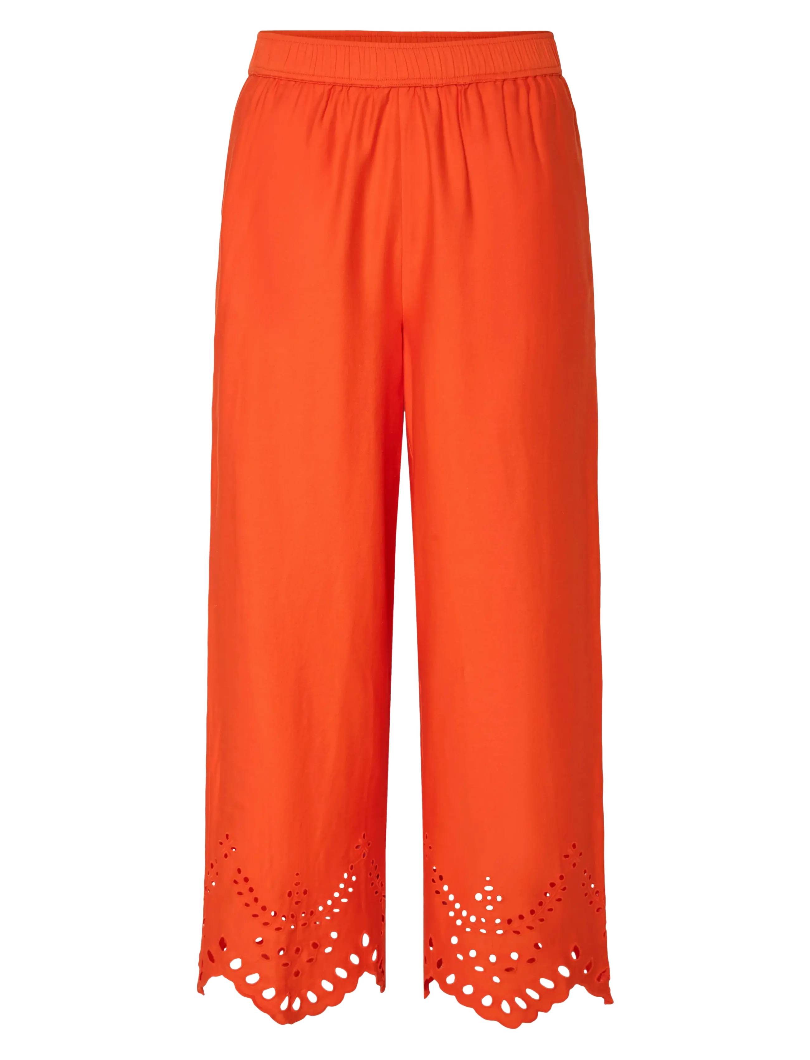 YAS Yaselva Hw Ankle Pant S., 38, Orange, Bukser > Lige Ben, Dame