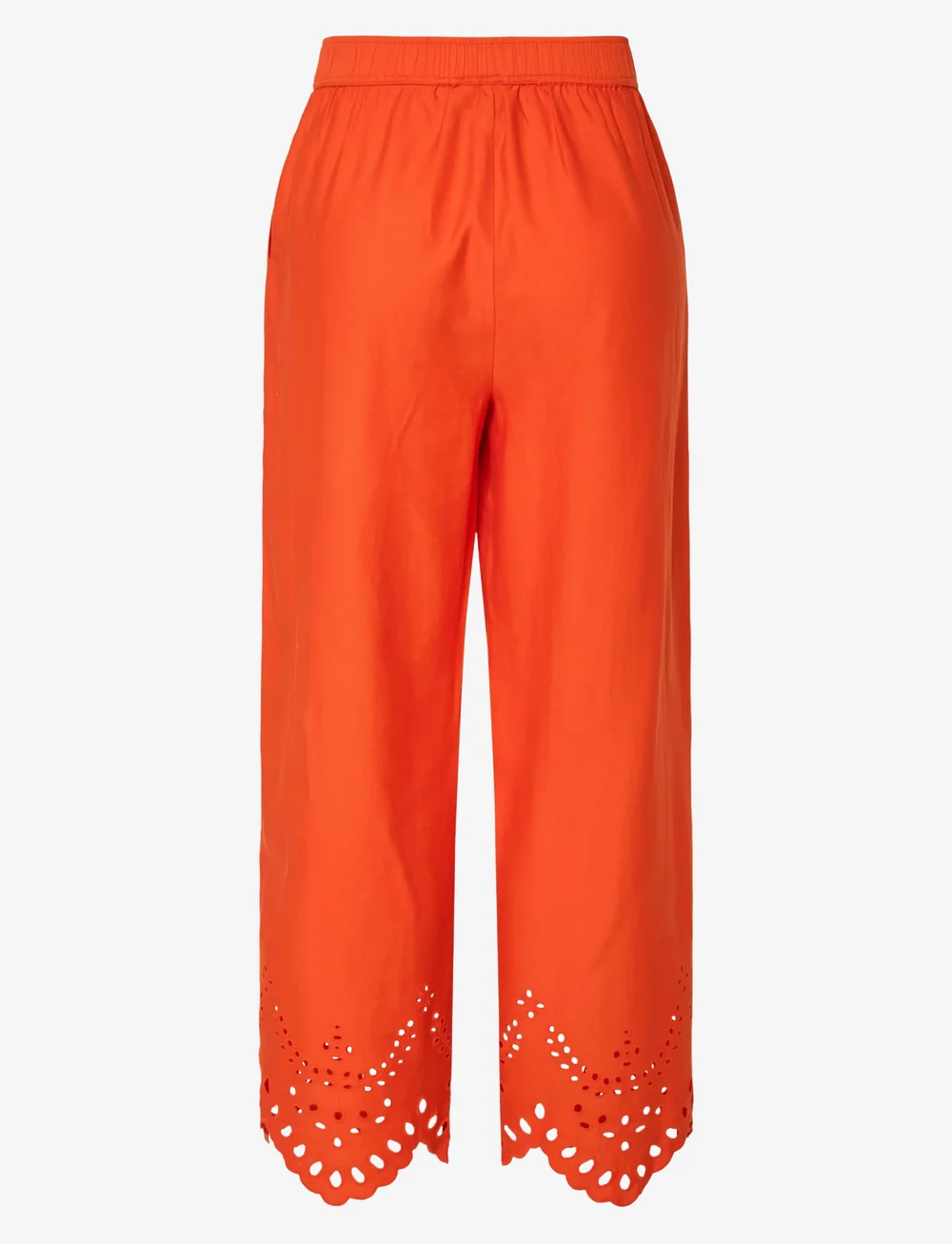 YAS - YASELVA HW ANKLE PANT S. - raka byxor - cherry tomato - 1