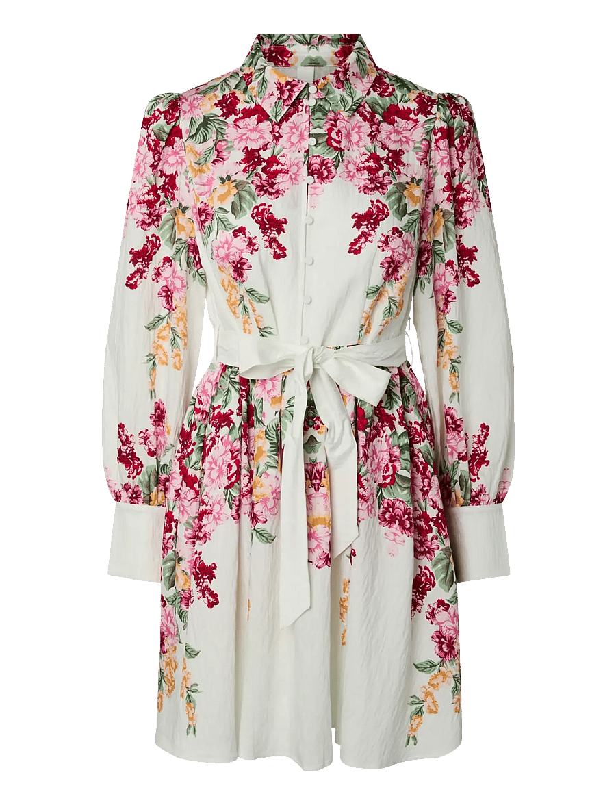 YAS - YASROSIE LS DRESS S. - EX - robes d'été - birch - 0