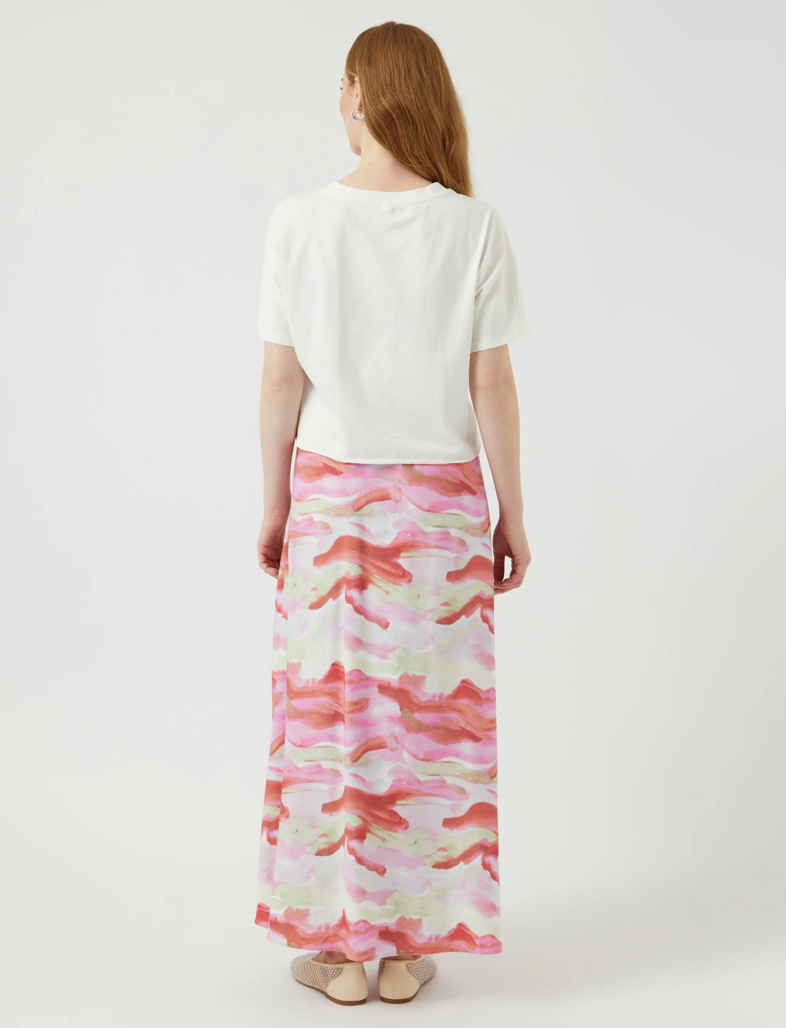 YAS - YASAROLA HW MAXI SKIRT S. - maxi nederdele - dianthus - 3