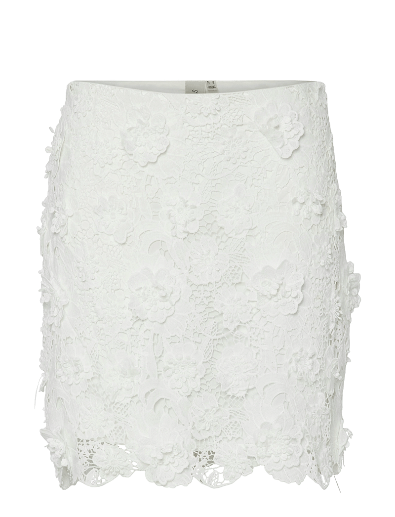 YAS - YASBLUMA HW SHORT SKIRT - SHOW - kurze röcke - star white - 1