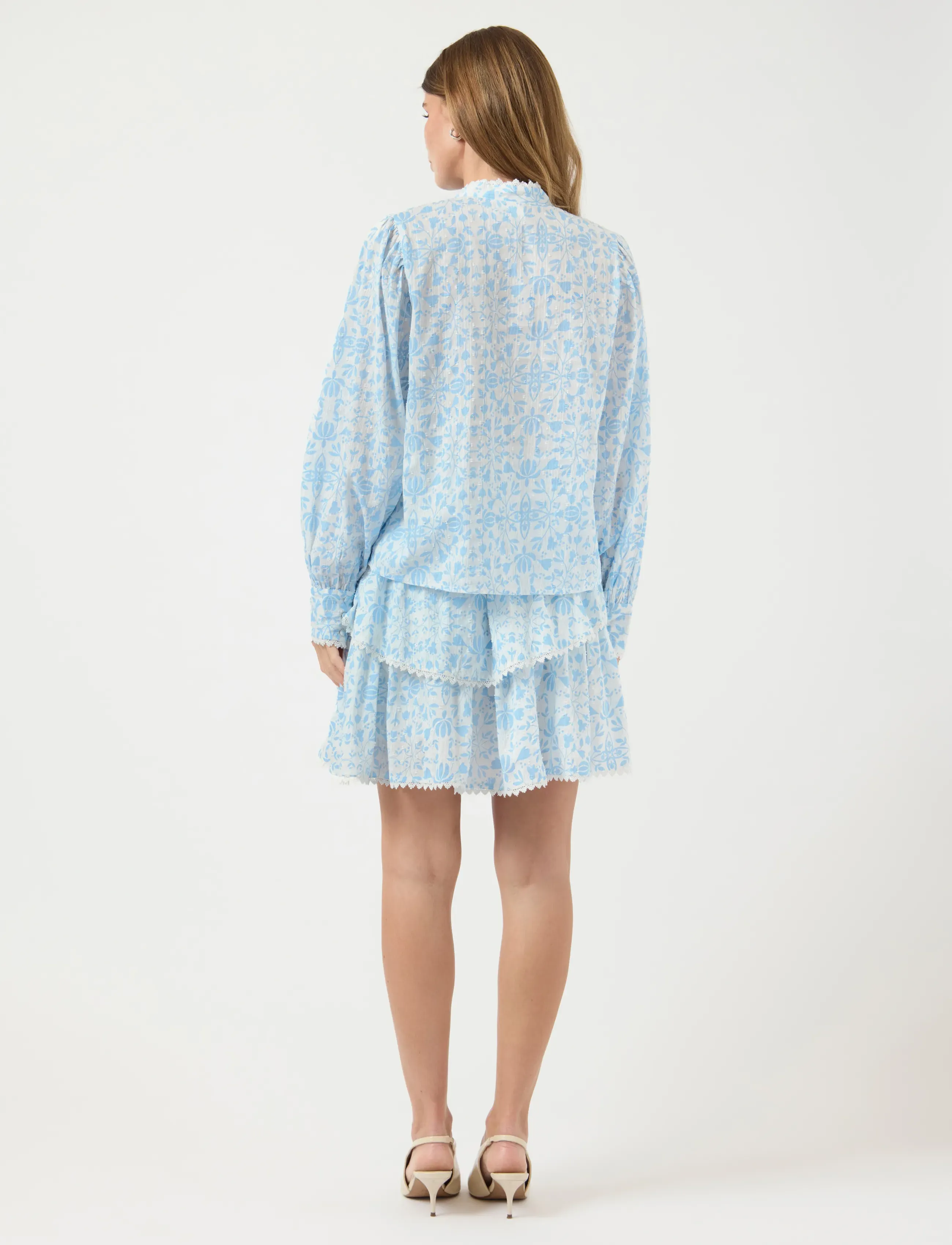 YAS - YASVIPS LS SHIRT S. - pikkade varrukatega särgid - clear sky - 3