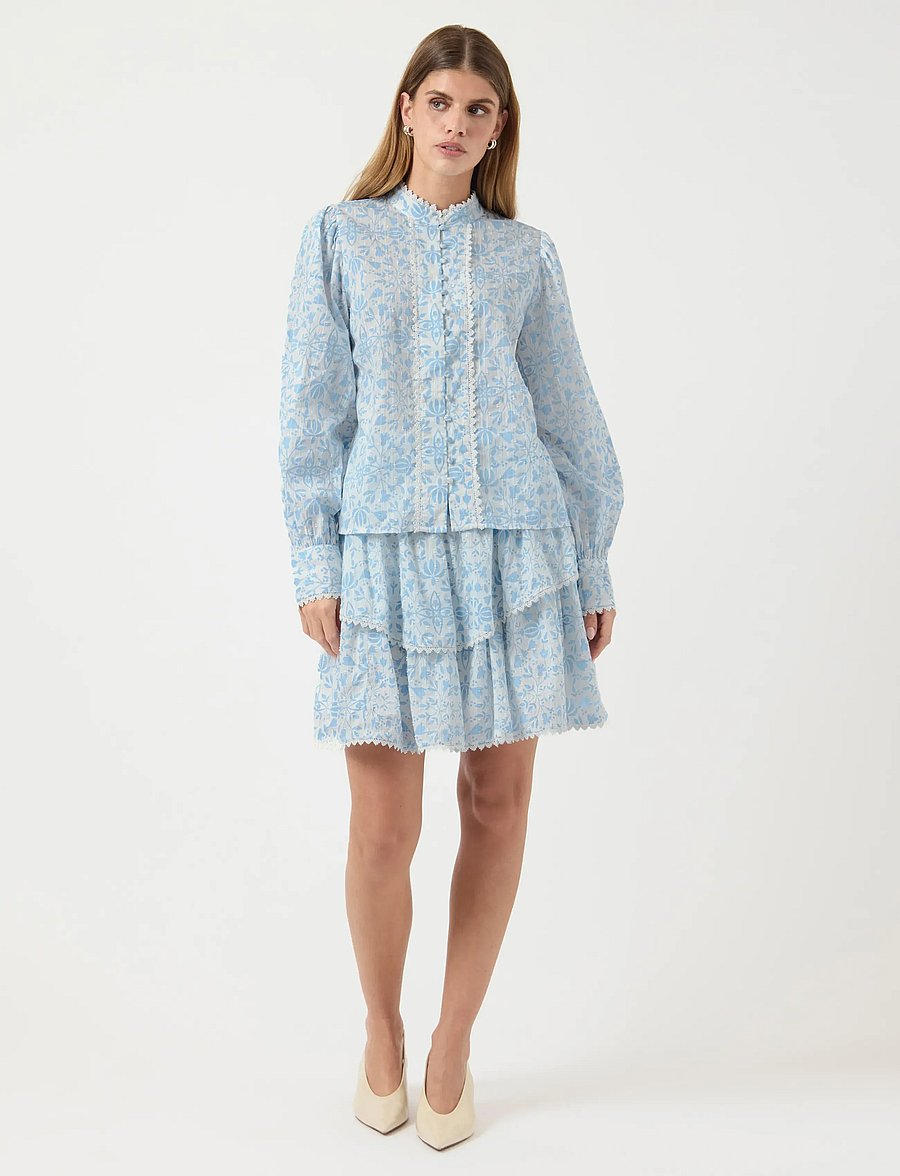 YAS - YASVIPS LS SHIRT S. - chemises à manches longues - clear sky - 4