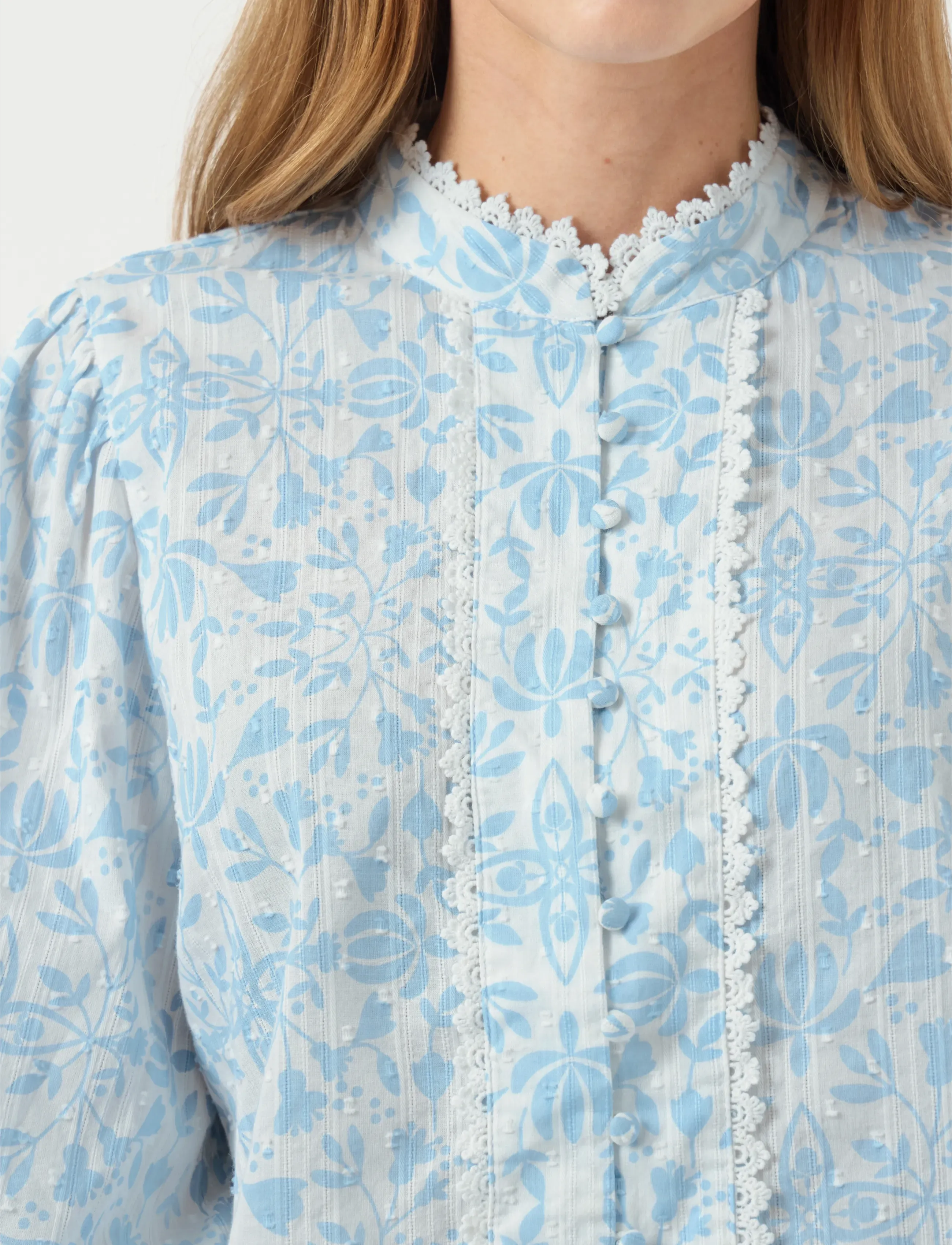 YAS - YASVIPS LS SHIRT S. - pikkade varrukatega särgid - clear sky - 5