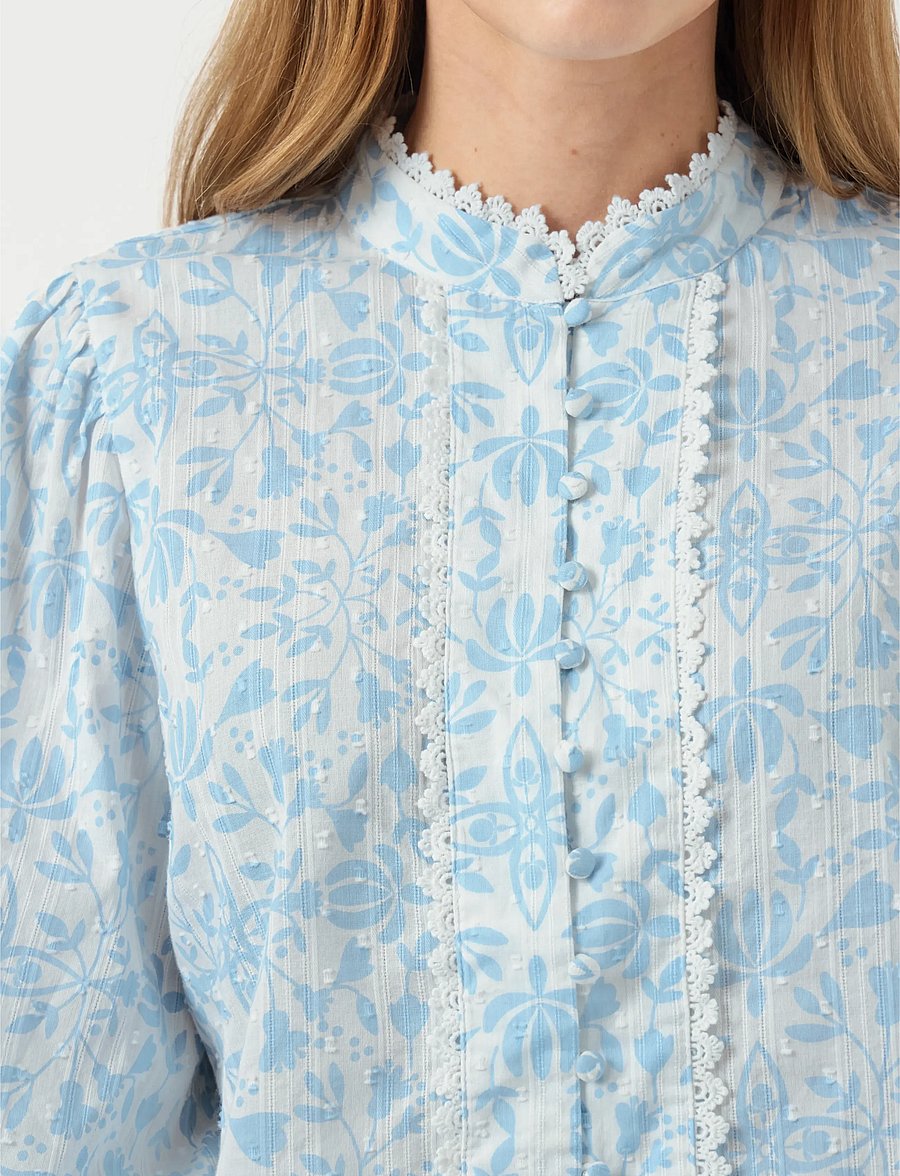 YAS - YASVIPS LS SHIRT S. - chemises à manches longues - clear sky - 5