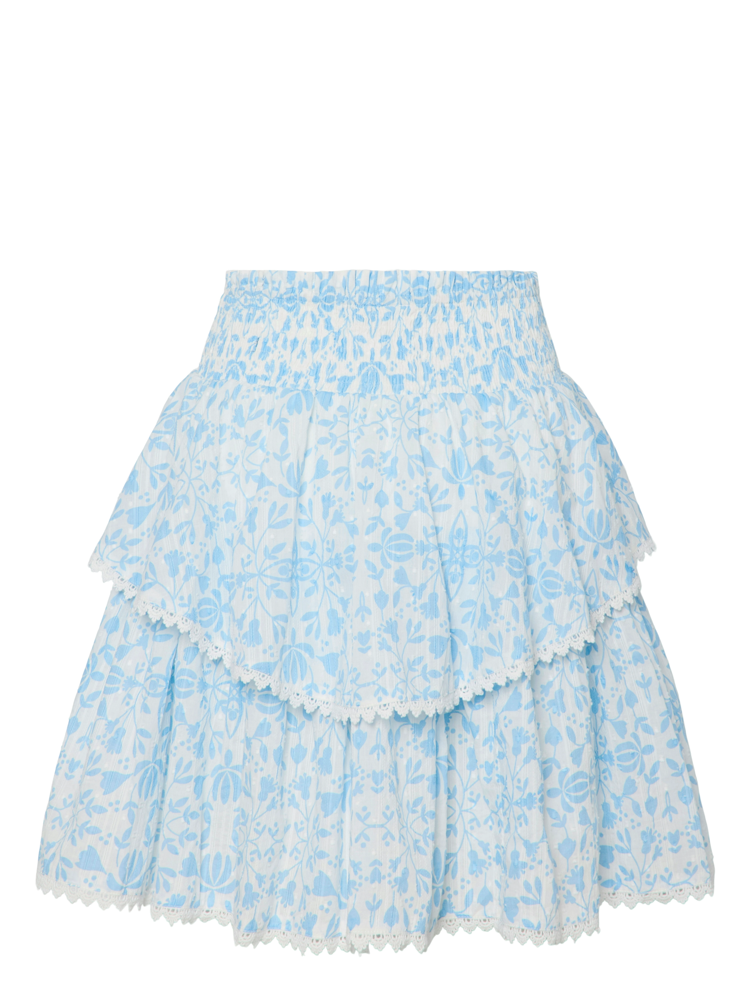 YAS - YASVIPS HW SKIRT S. - korta kjolar - clear sky - 2