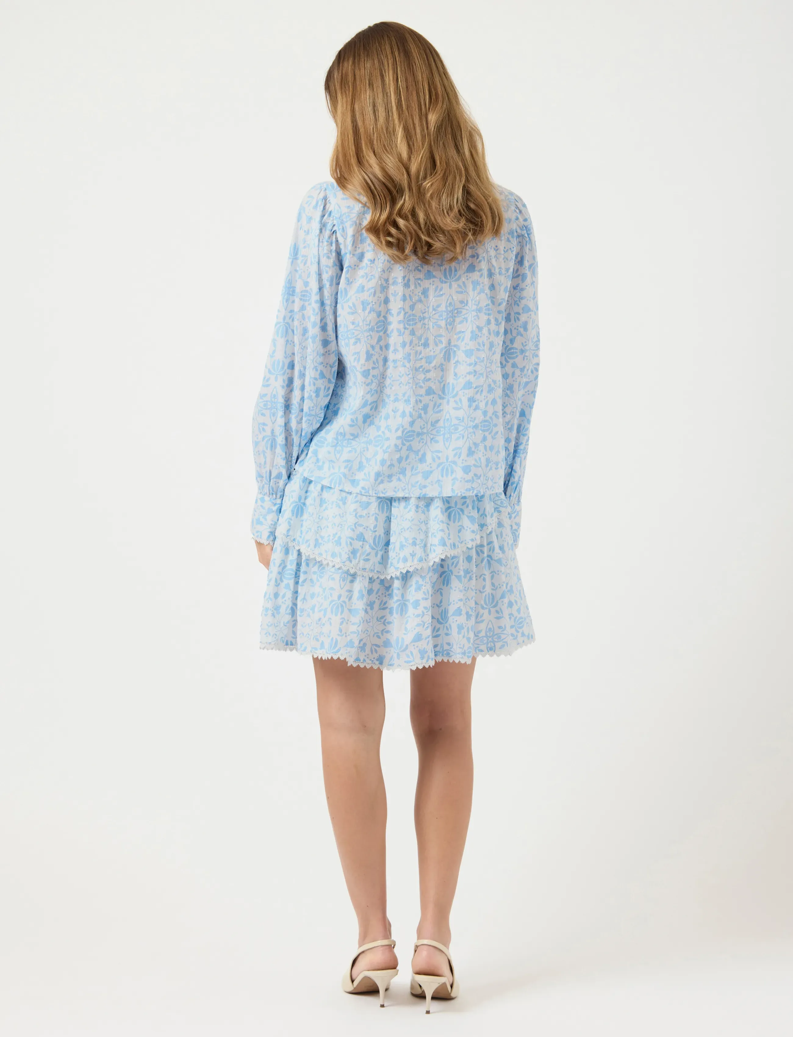 YAS - YASVIPS HW SKIRT S. - korta kjolar - clear sky - 3