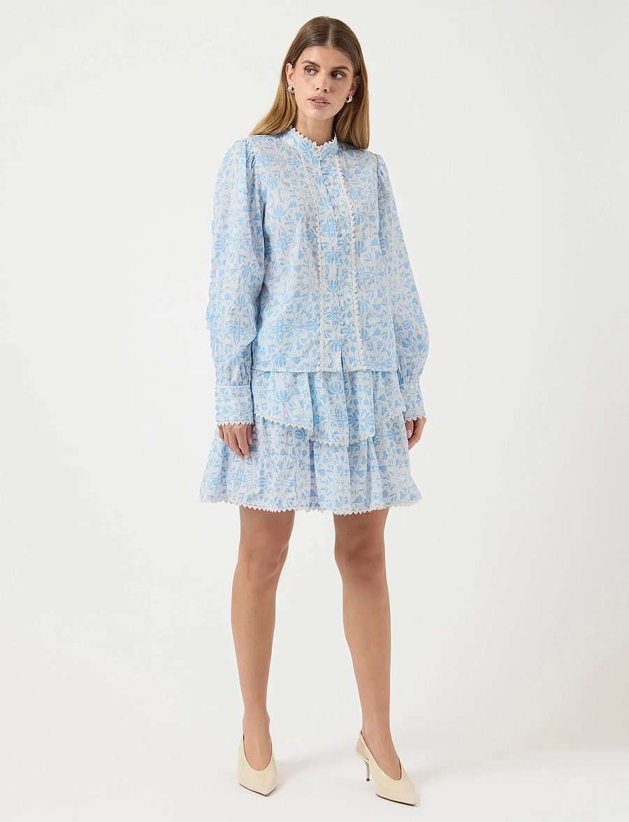 YAS - YASVIPS HW SKIRT S. - korte nederdele - clear sky - 4
