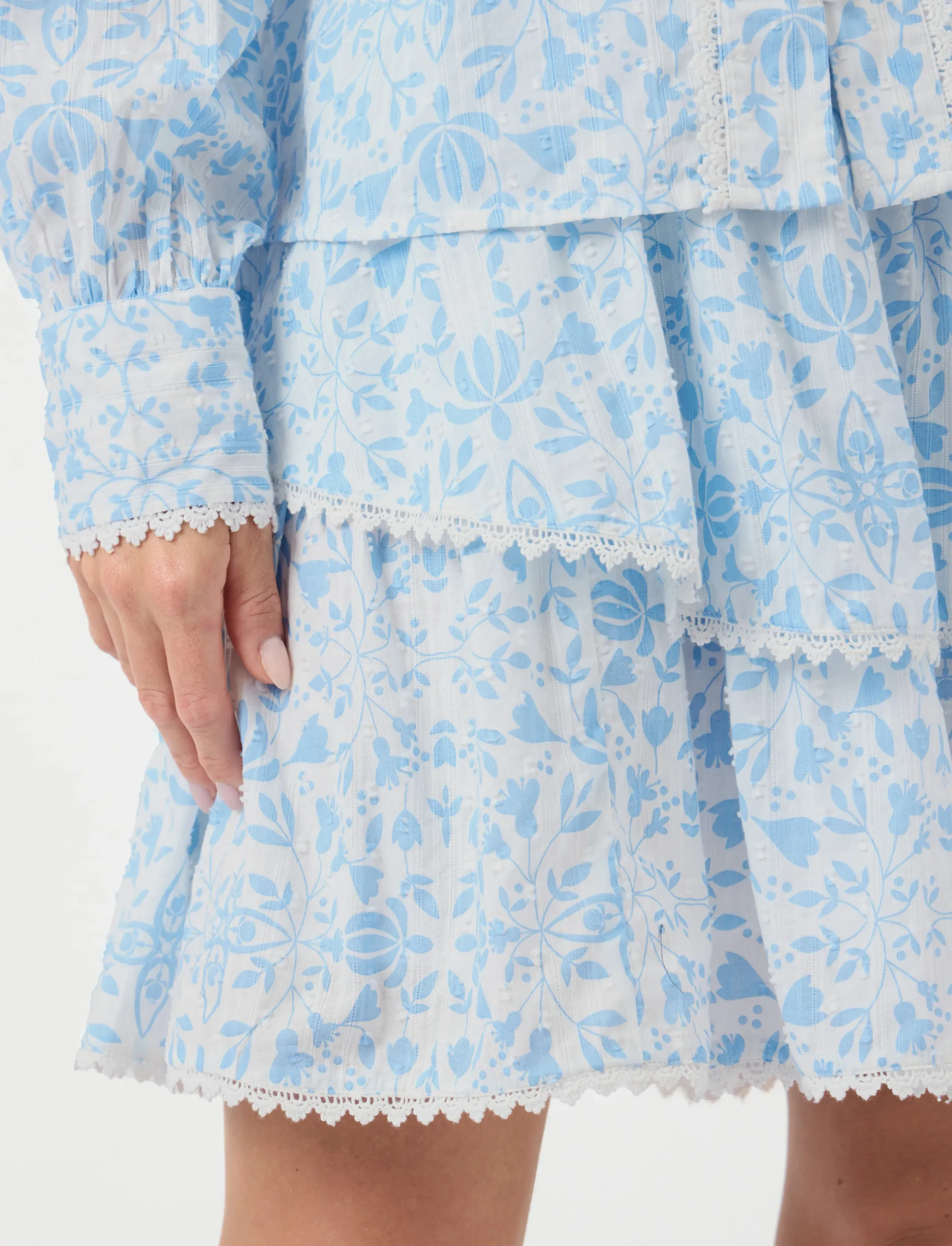 YAS - YASVIPS HW SKIRT S. - korta kjolar - clear sky - 5