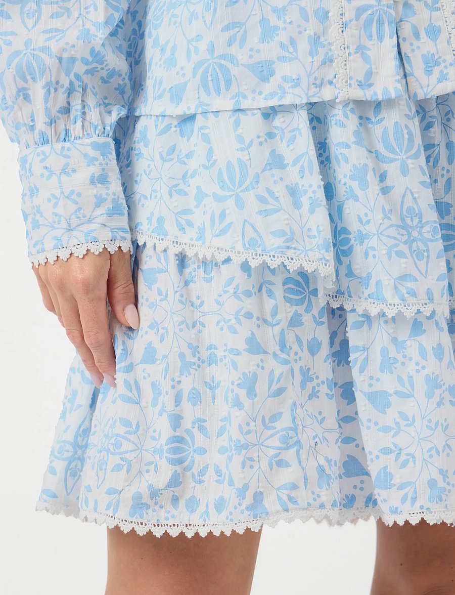 YAS - YASVIPS HW SKIRT S. - korte nederdele - clear sky - 5