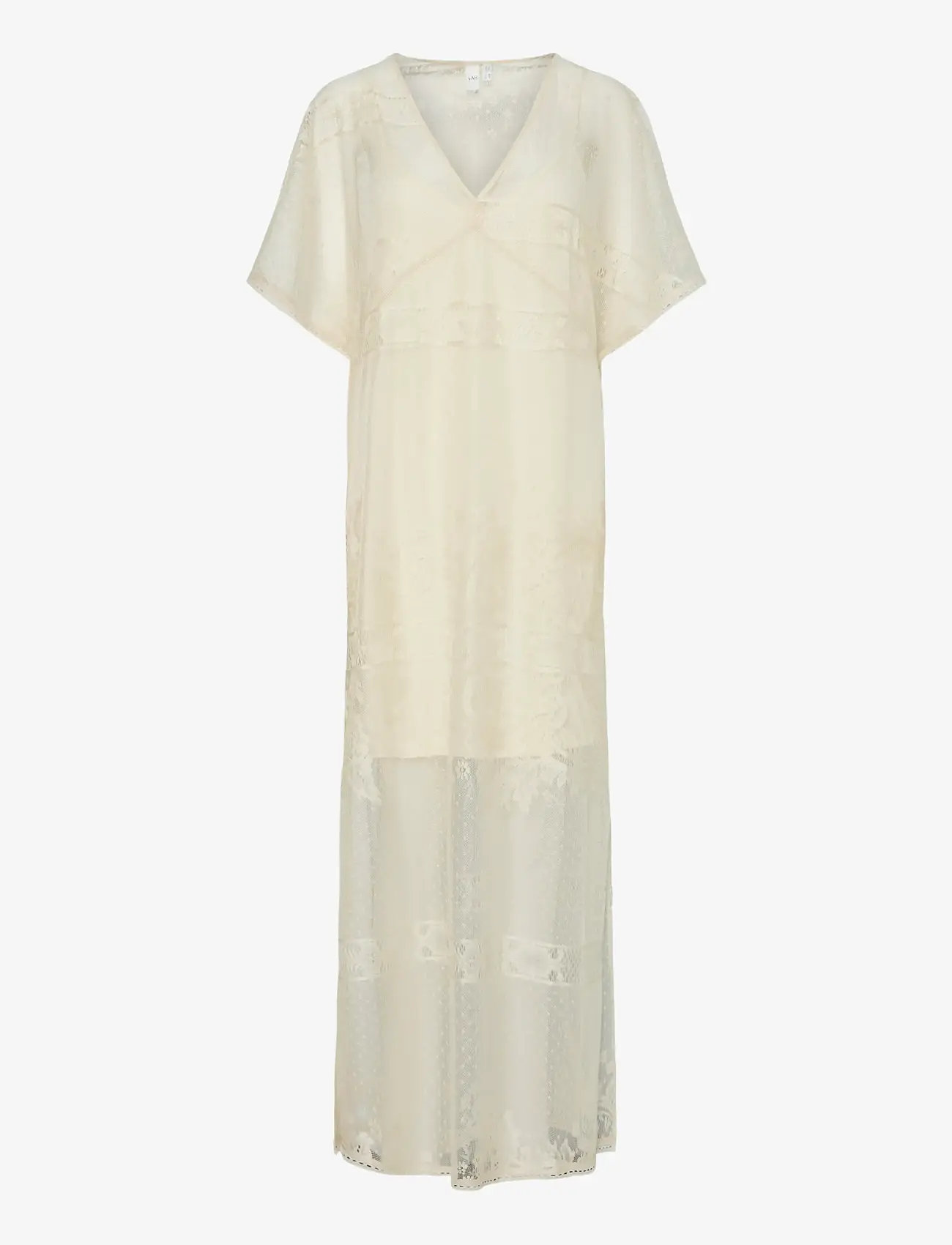 YAS - YASNINDA SS KAFTAN DRESS - FEST - sommerkjoler - birch - 1