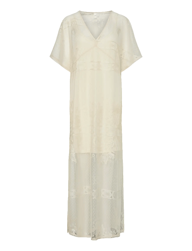 YAS - YASNINDA SS KAFTAN DRESS - FEST - sommerkjoler - birch - 1