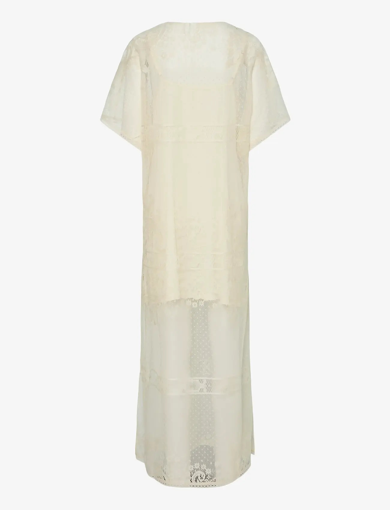 YAS - YASNINDA SS KAFTAN DRESS - FEST - sommerkjoler - birch - 2