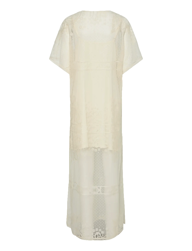 YAS - YASNINDA SS KAFTAN DRESS - FEST - sommerkjoler - birch - 2