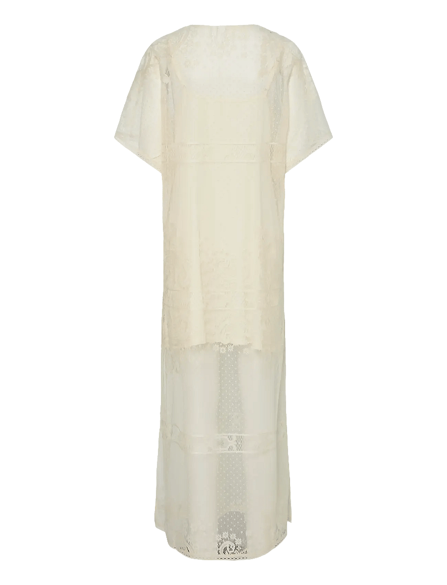 YAS - YASNINDA SS KAFTAN DRESS - FEST - sommerkjoler - birch - 2