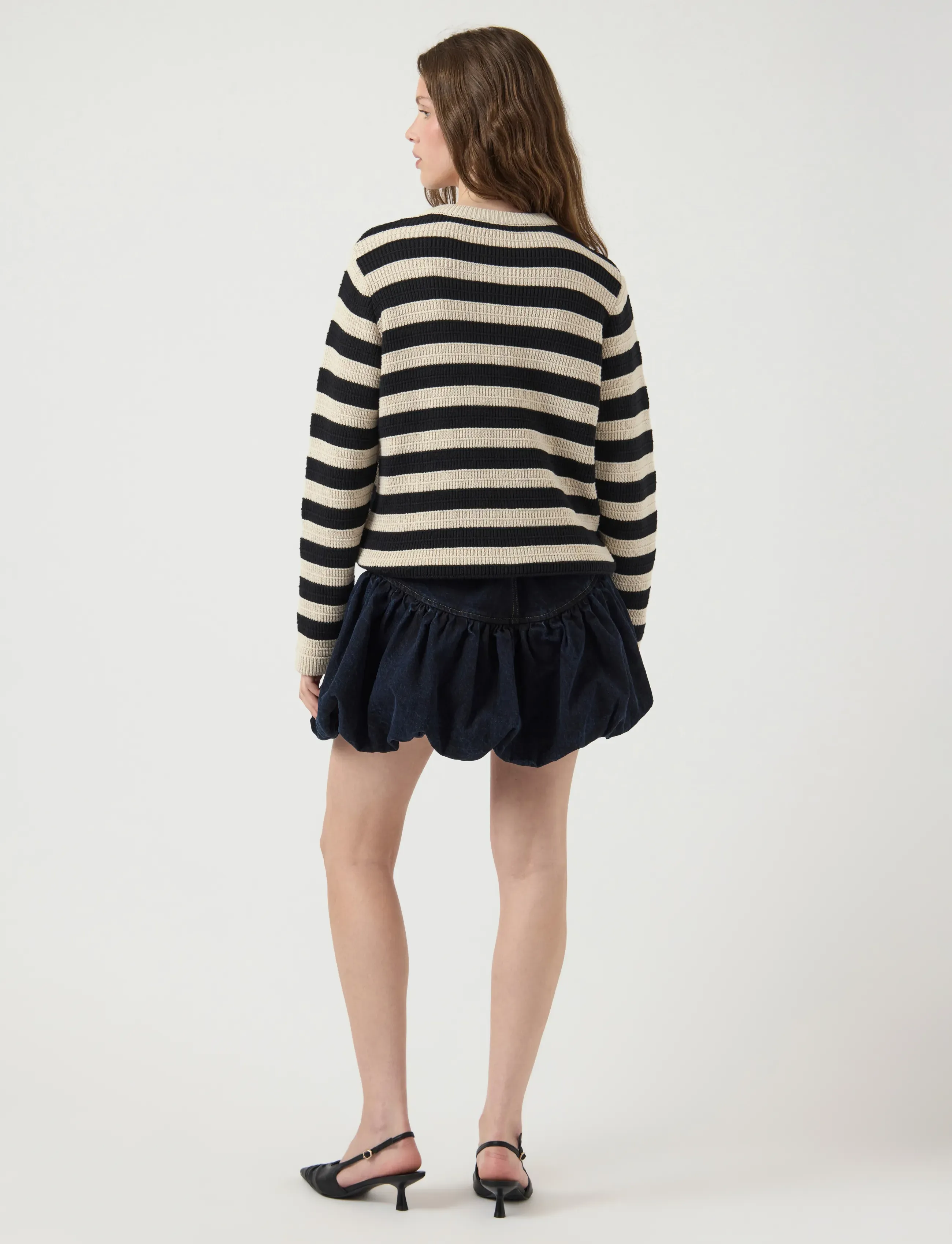 YAS - YASSIRONI LS KNIT CARDIGAN S. NOOS - cardigans - birch - 3