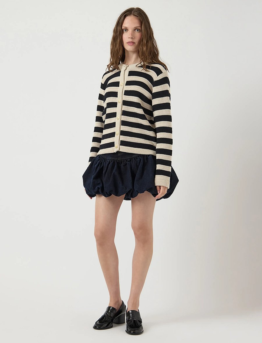 YAS - YASSIRONI LS KNIT CARDIGAN S. NOOS - kardiganid - birch - 4