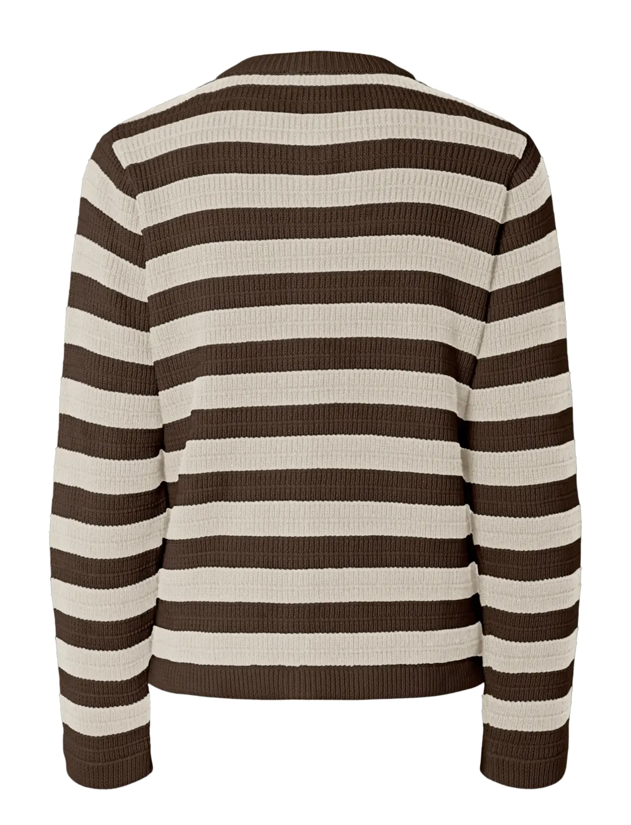 YAS - YASSIRONI LS KNIT CARDIGAN S. NOOS - kardigani - chocolate brown - 2