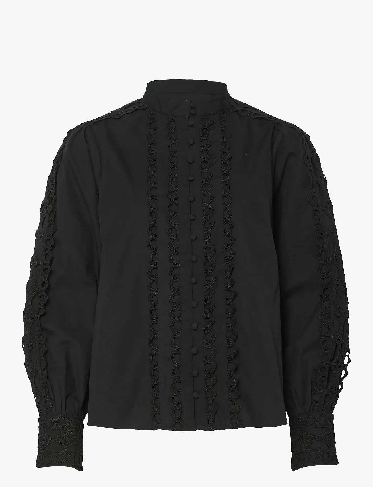 YAS - YASYAMINA LS SHIRT S. - langärmlige hemden - black - 0