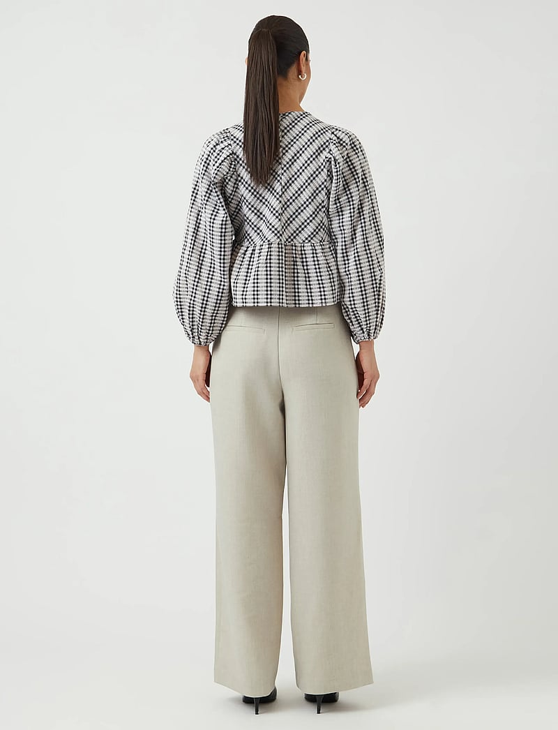 YAS - YASCELLI LS TIE TOP - langærmede bluser - black - 3