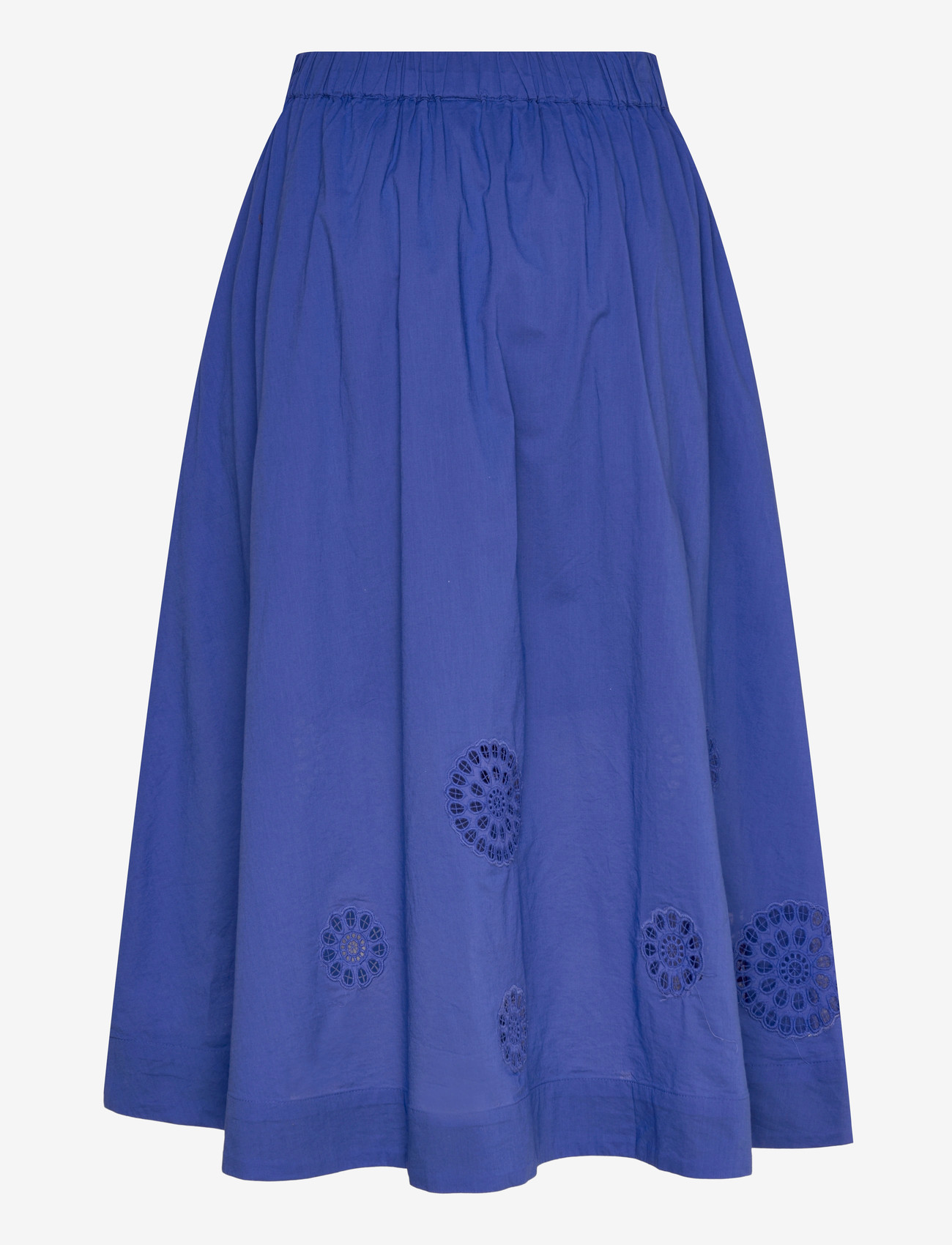 YAS - YASRAMY HW ANKLE SKIRT S. - maxi skirts - dazzling blue - 1