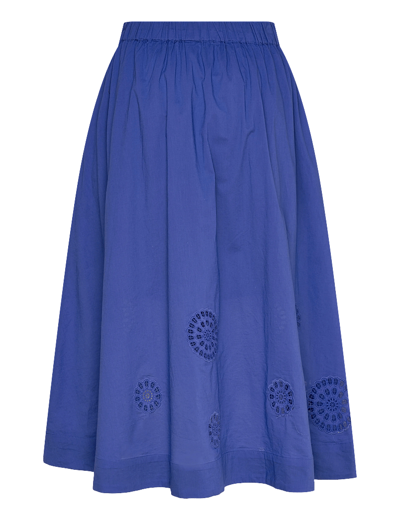 YAS - YASRAMY HW ANKLE SKIRT S. - maxi skirts - dazzling blue - 1
