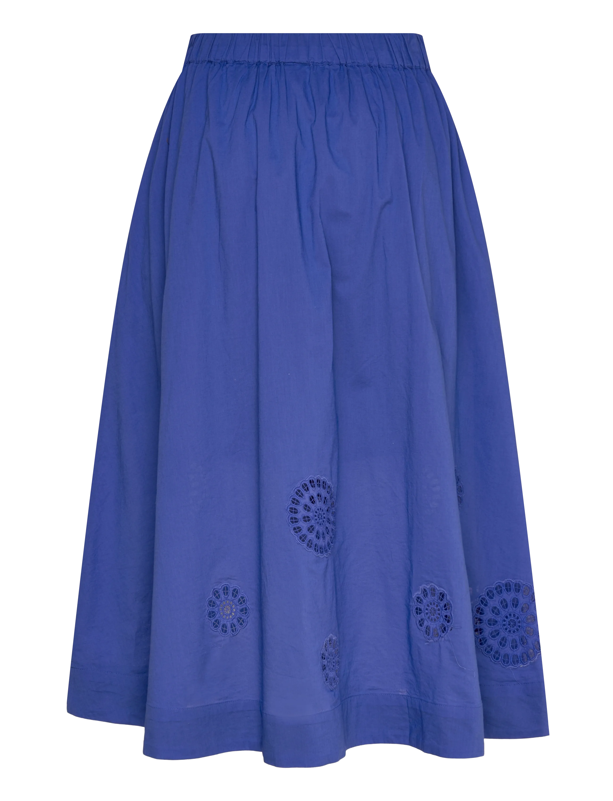YAS - YASRAMY HW ANKLE SKIRT S. - maxi nederdele - dazzling blue - 1