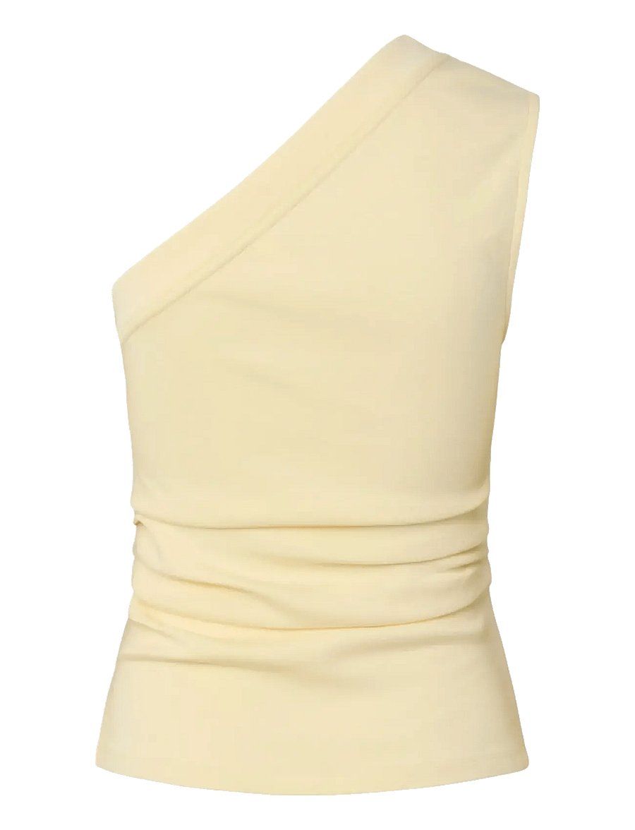 YAS - YASVENICE ONE SHOULDER TOP - Ärmellose tops - anise flower - 2