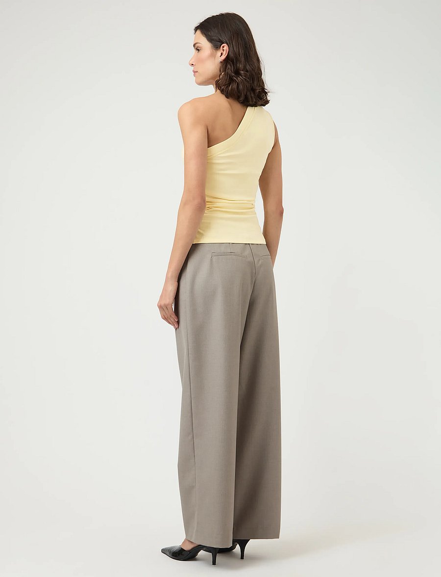 YAS - YASVENICE ONE SHOULDER TOP - Ärmellose tops - anise flower - 3