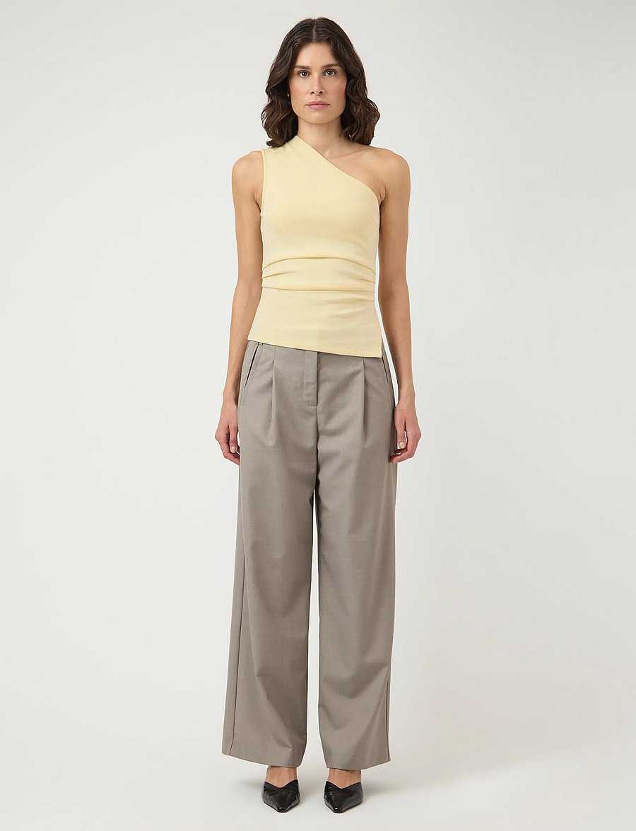 YAS - YASVENICE ONE SHOULDER TOP - Ärmellose tops - anise flower - 4