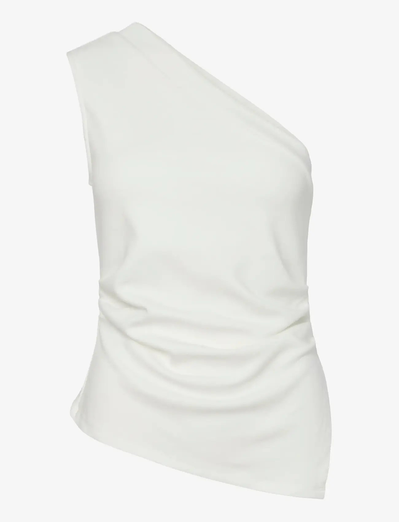 YAS - YASVENICE ONE SHOULDER TOP - topid ja varrukateta alussärgid - star white - 1