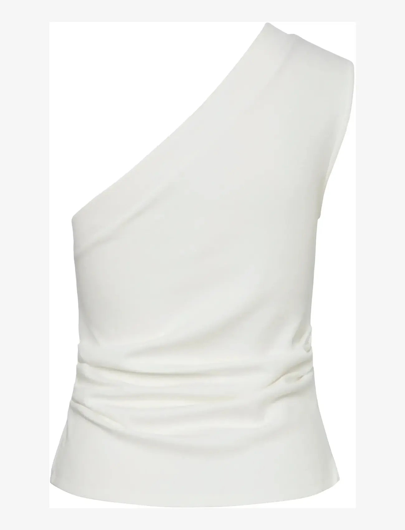 YAS - YASVENICE ONE SHOULDER TOP - topid ja varrukateta alussärgid - star white - 2
