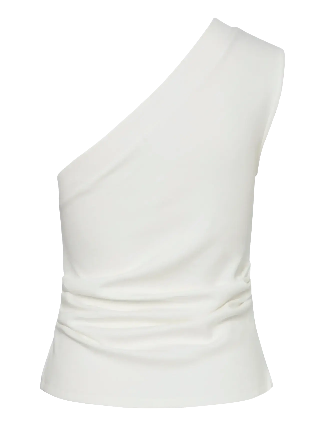 YAS - YASVENICE ONE SHOULDER TOP - sleeveless tops - star white - 2