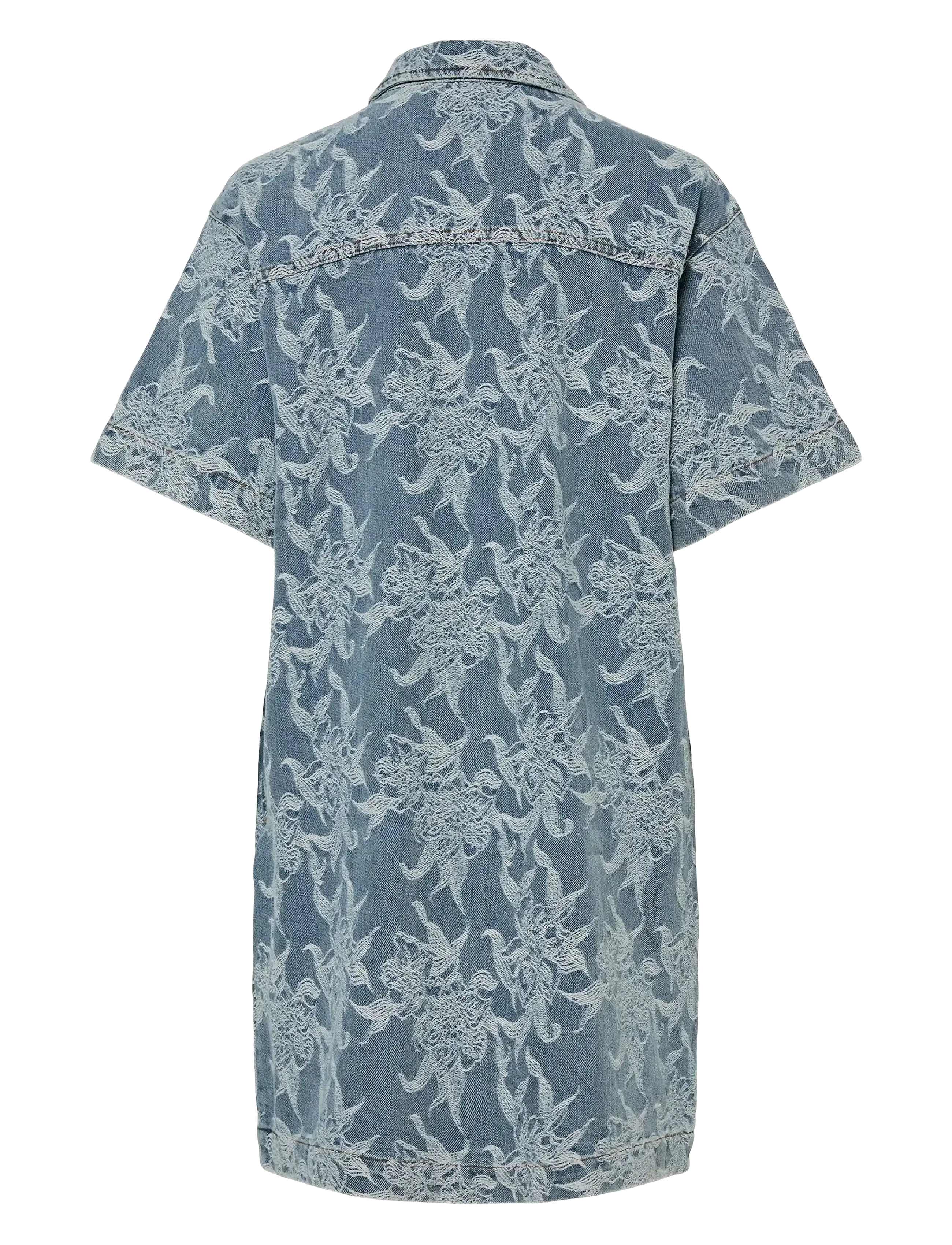 YAS - YASFLAMERA SS DENIM SHIRT DRESS S. - robes chemises - light blue denim - 2