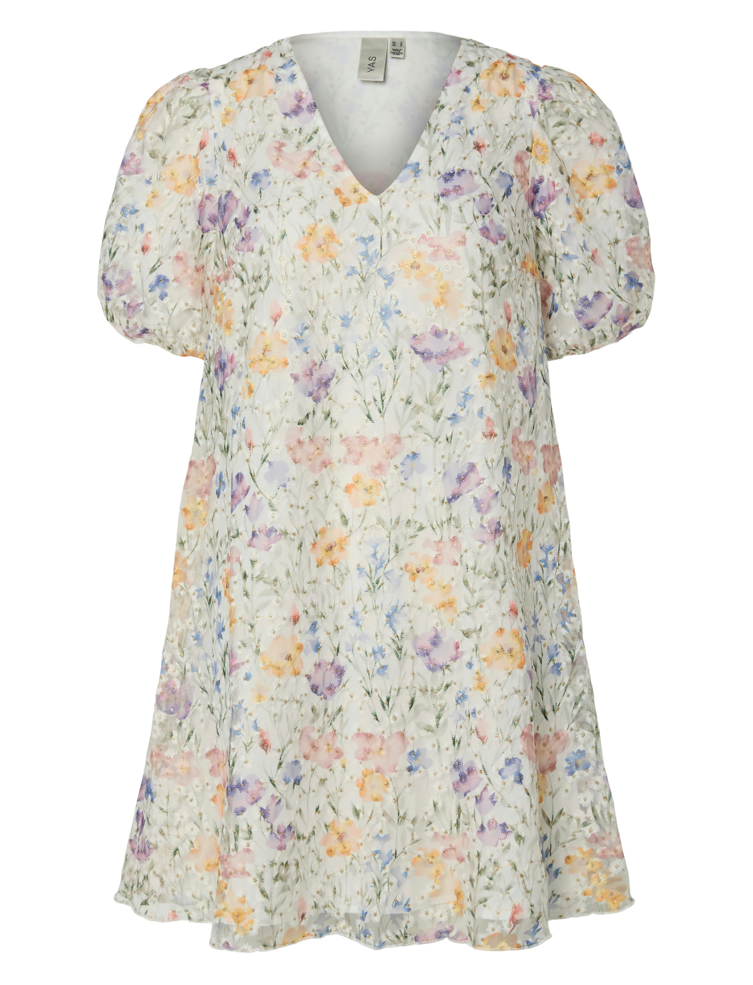 YAS Yasleanna Ss Kleid S. - Show Weiß - 34 - Damen