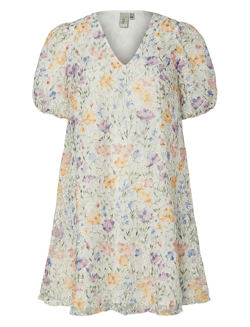 YAS - YASLEANNA SS DRESS S. - SHOW - konfirmatsioon - star white - 0