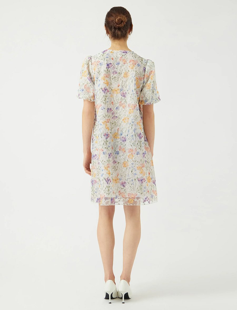 YAS - YASLEANNA SS DRESS S. - SHOW - konfirmatsioon - star white - 3