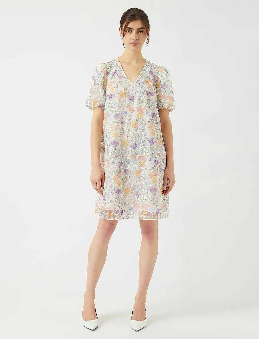 YAS - YASLEANNA SS DRESS S. - SHOW - konfirmatsioon - star white - 4