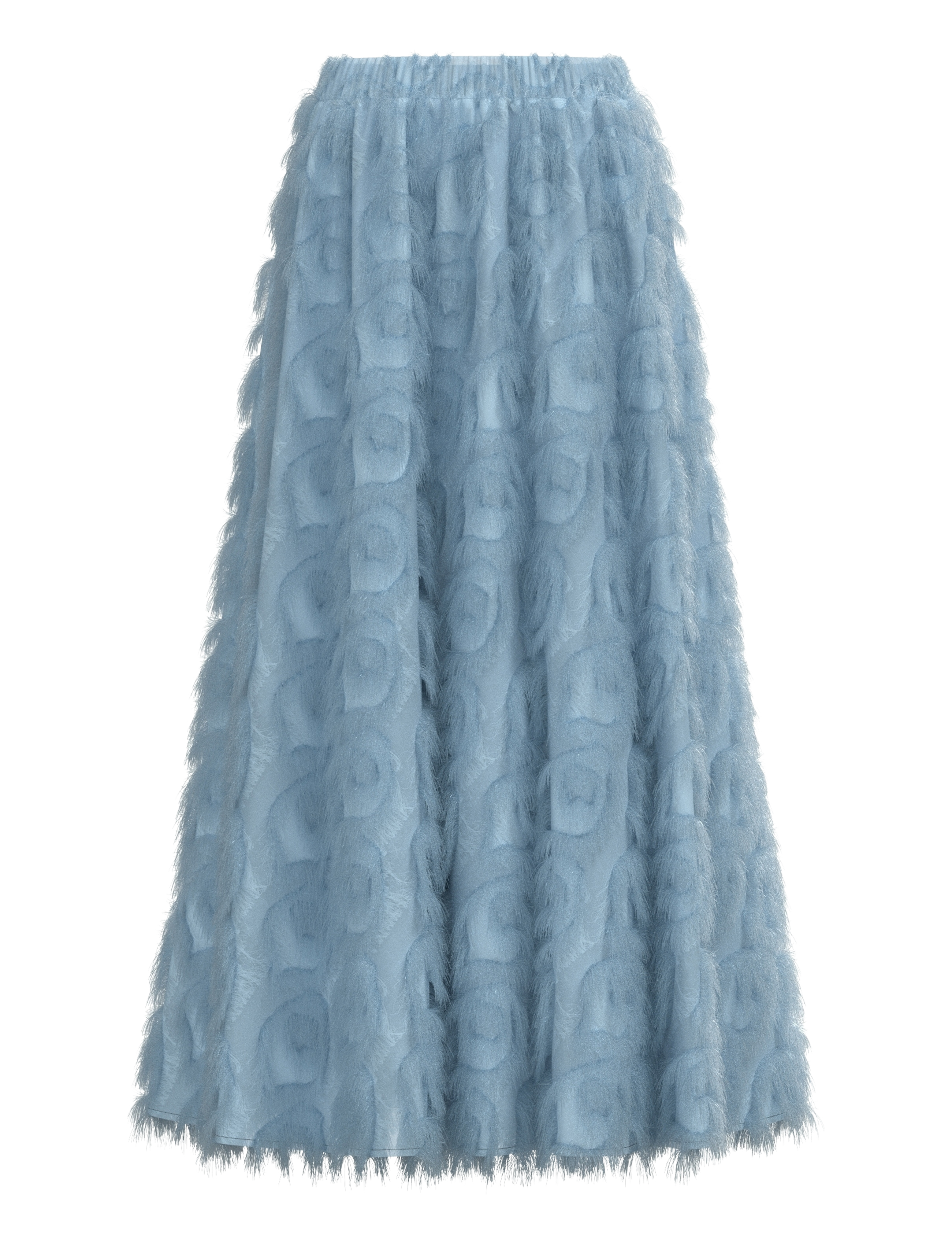 YAS YASPAZYLLA HMW MAXI SKIRT - SHOW - Maxi nederdele - CLEAR SKY / blue