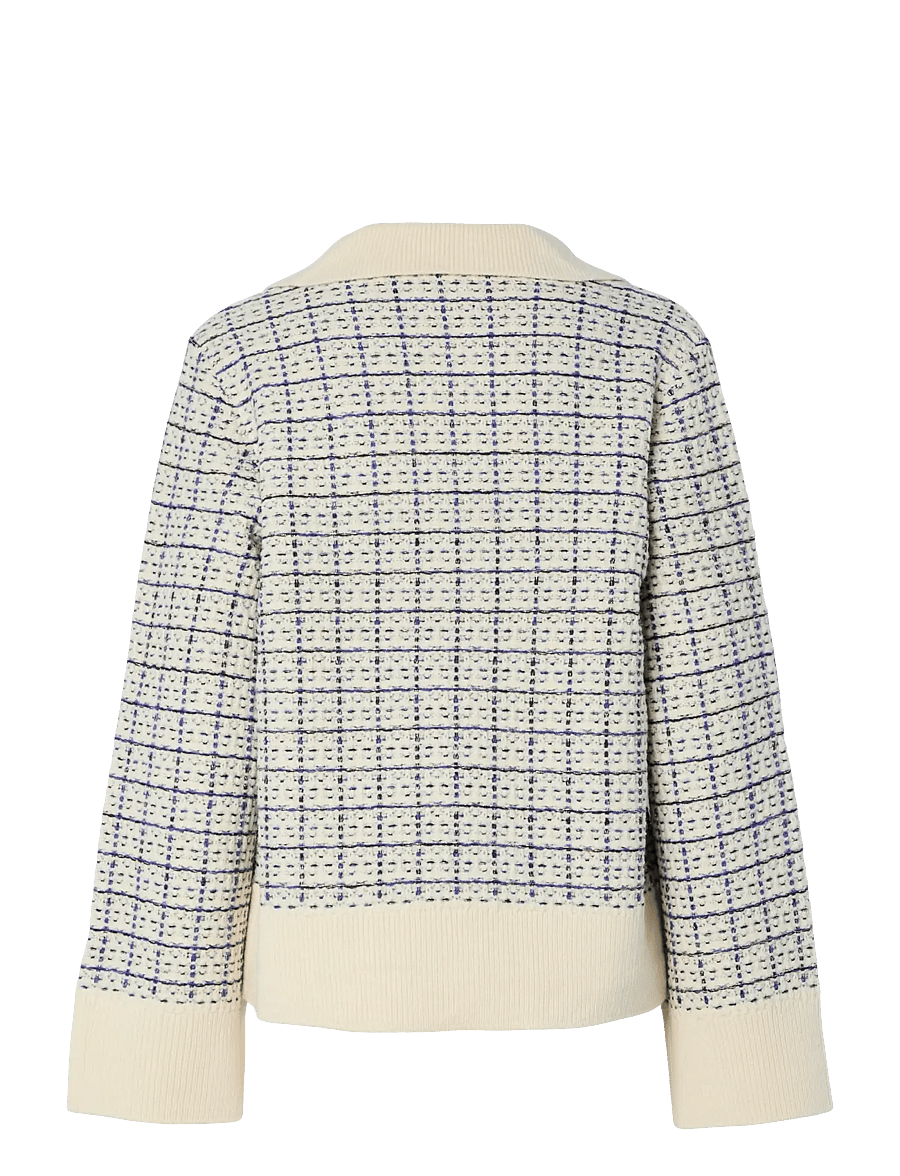 YAS - YASLIVIA LS V-NECK KNIT PULLOVER NOOS - pullover - birch - 2