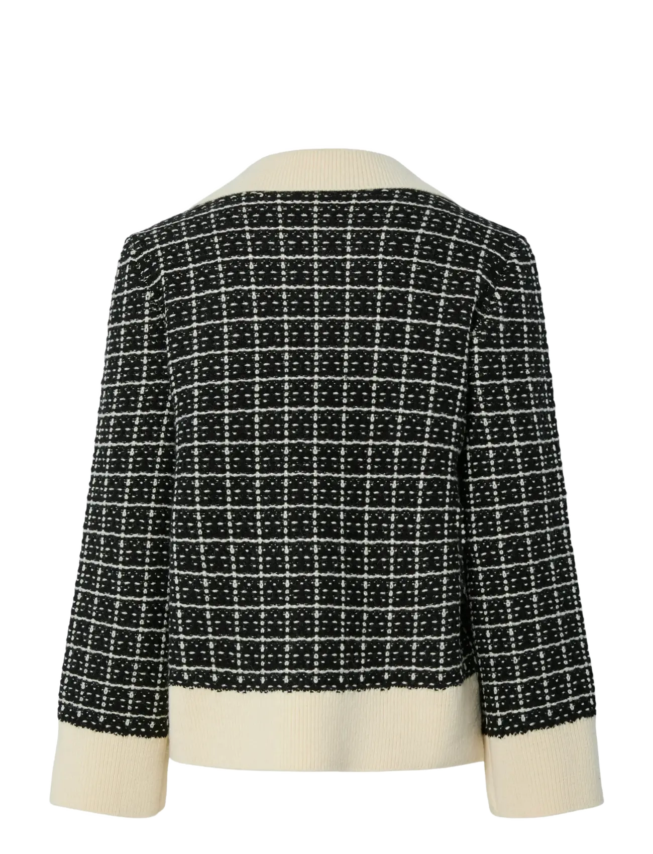 YAS - YASLIVIA LS V-NECK KNIT PULLOVER NOOS - jumpers - black - 2