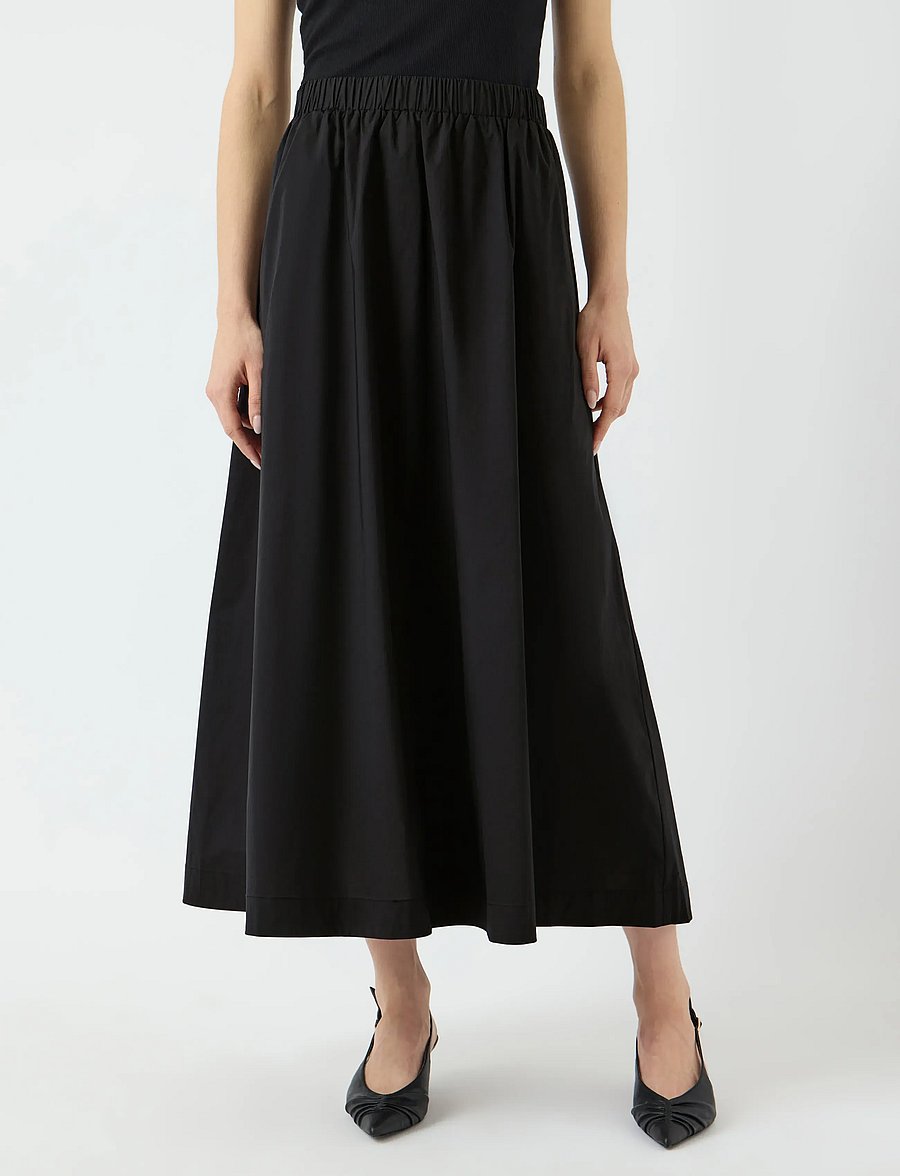 YAS - YASULEA HW LONG SKIRT - black - 0