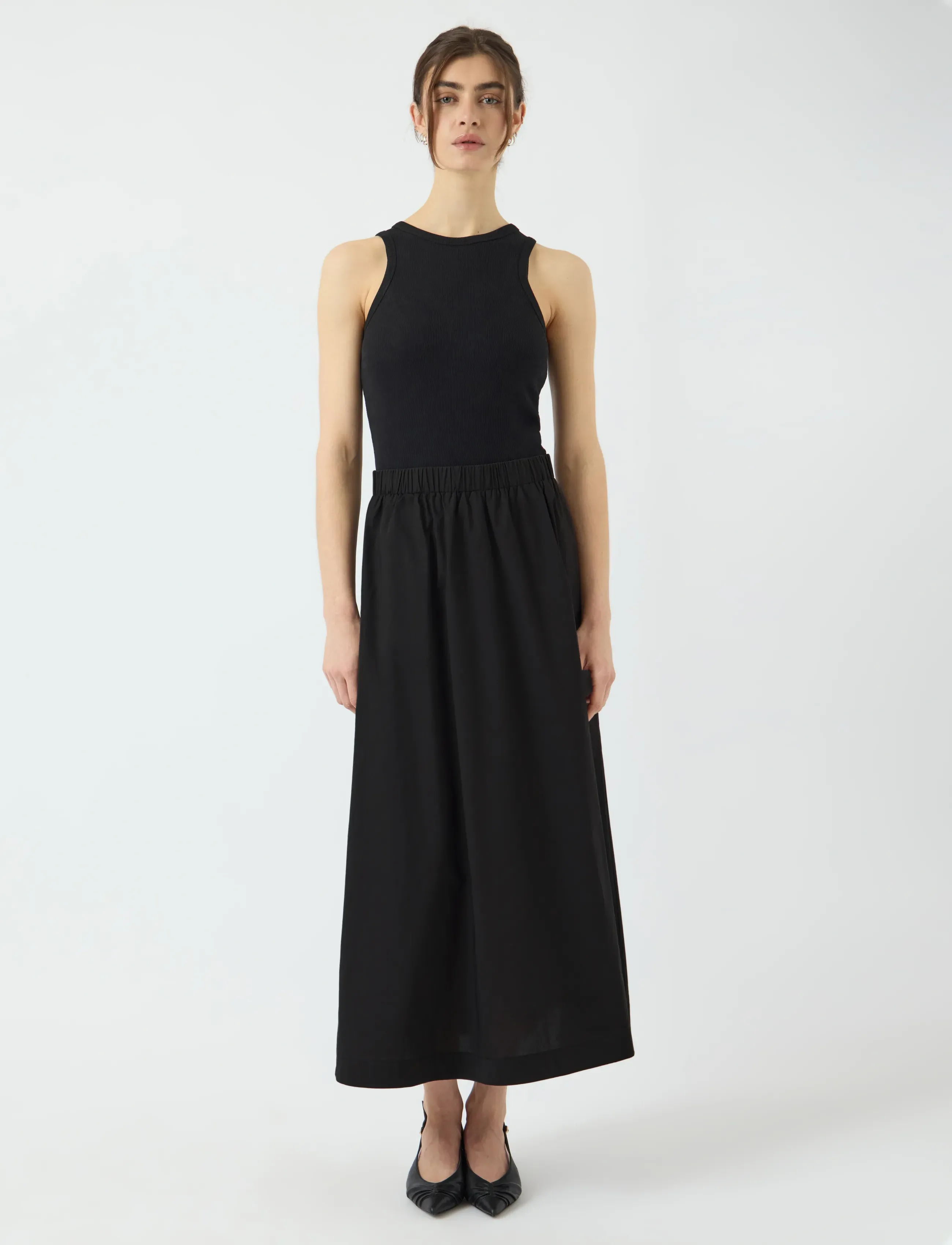 YAS - YASULEA HW  LONG SKIRT - black - 4