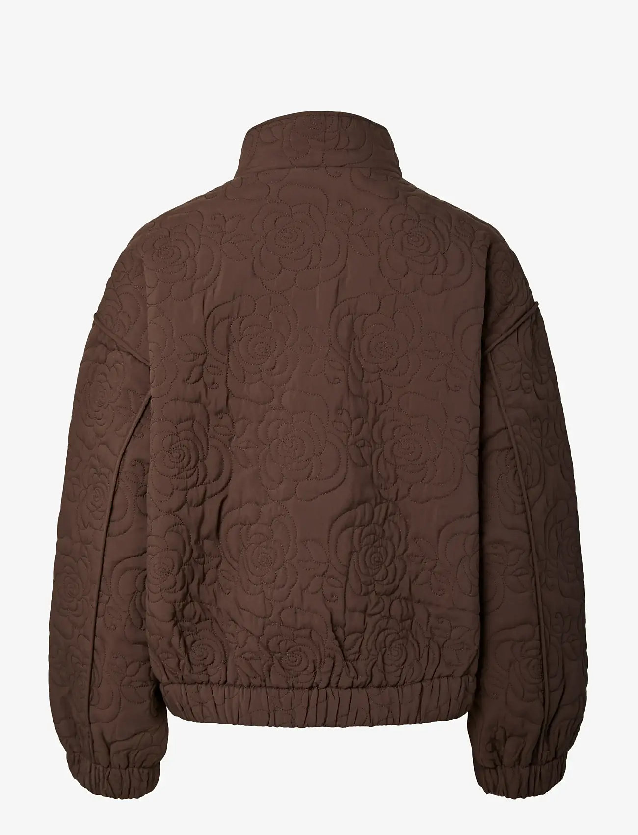 YAS - YASFIPURA LS QUILTED JACKET S. NOOS - vårjackor - chocolate brown - 2