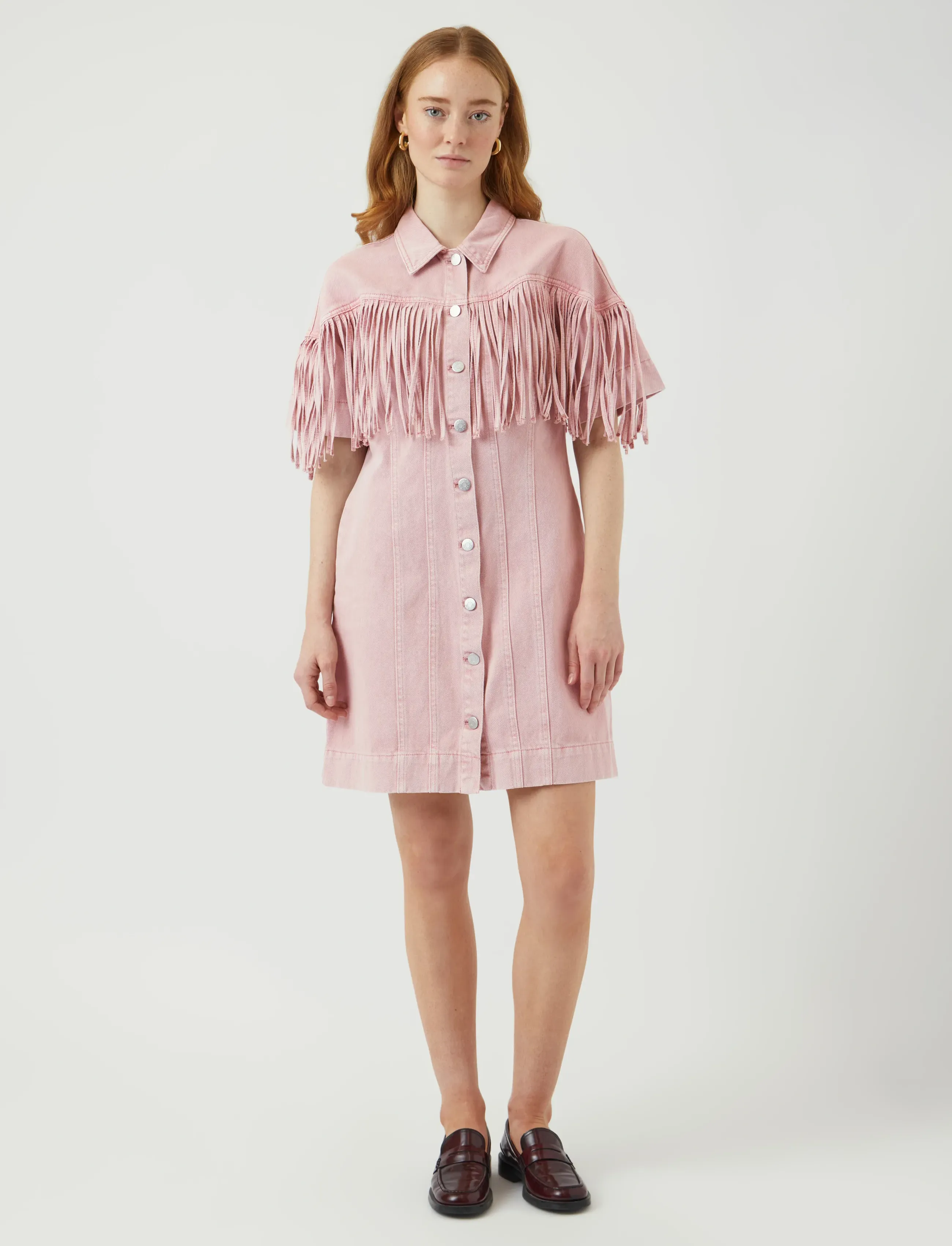 YAS - YASSUN 2/4 DENIM DRESS - FEST - robes chemises - zephyr - 4