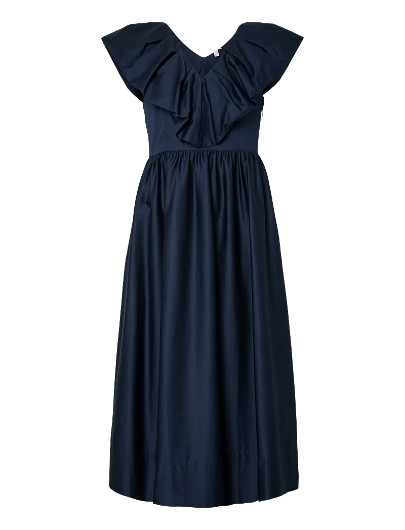 YAS - YASSALSY SS LONG DRESS - sommerkjoler - navy blazer - 1
