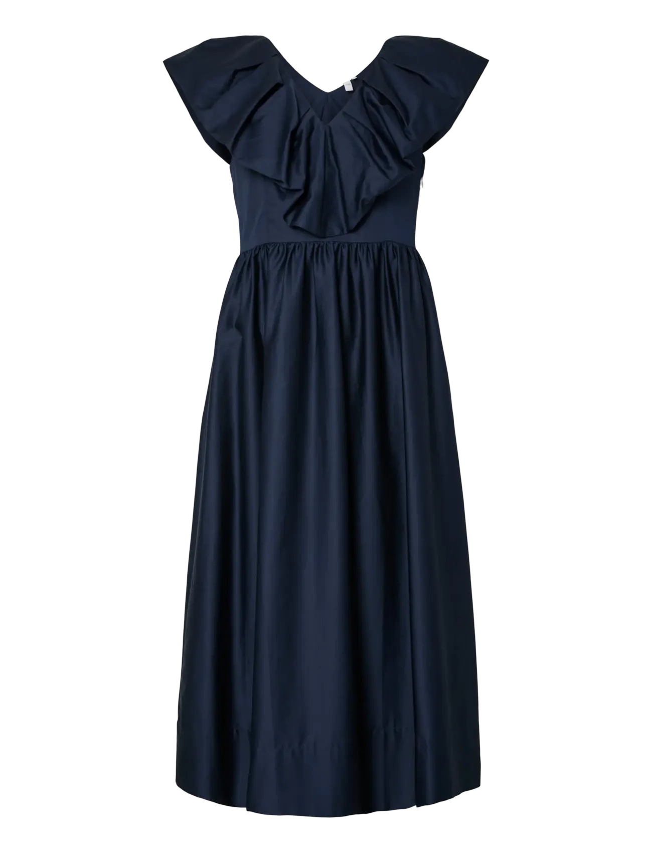 YAS YASSALSY SS LONG DRESS - Maxikleider - NAVY BLAZER / navy