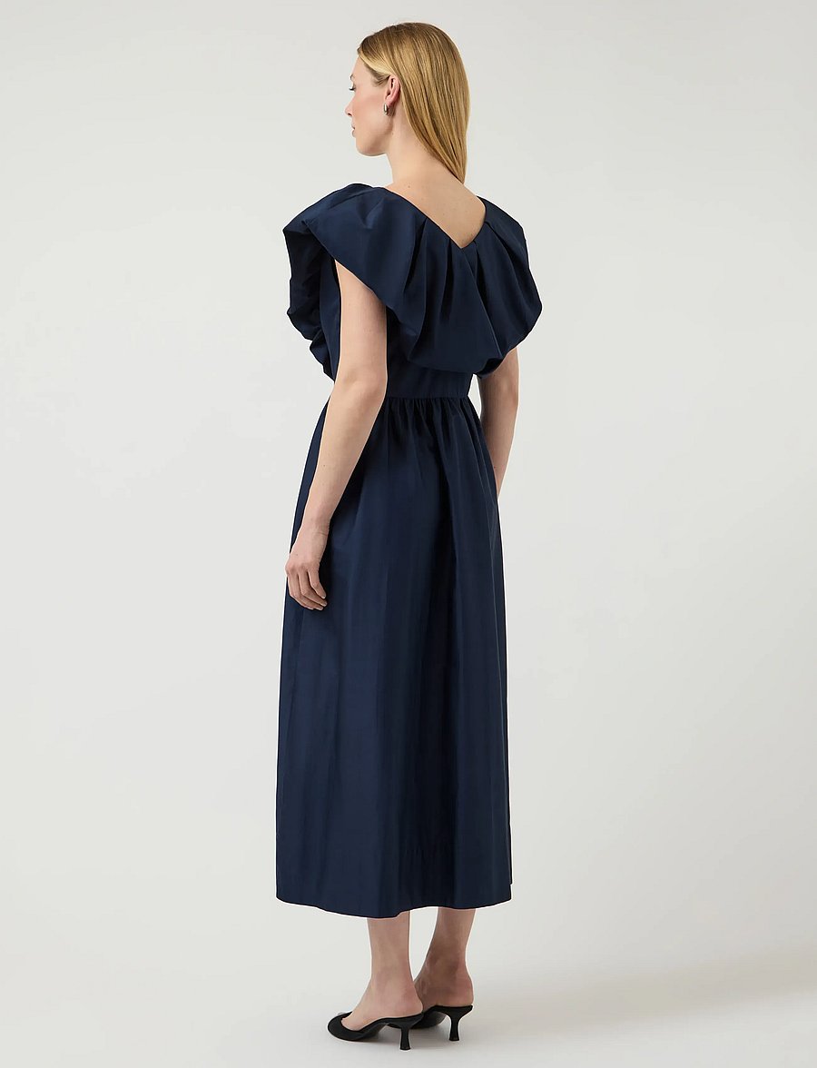 YAS - YASSALSY SS LONG DRESS - suvekleidid - navy blazer - 3