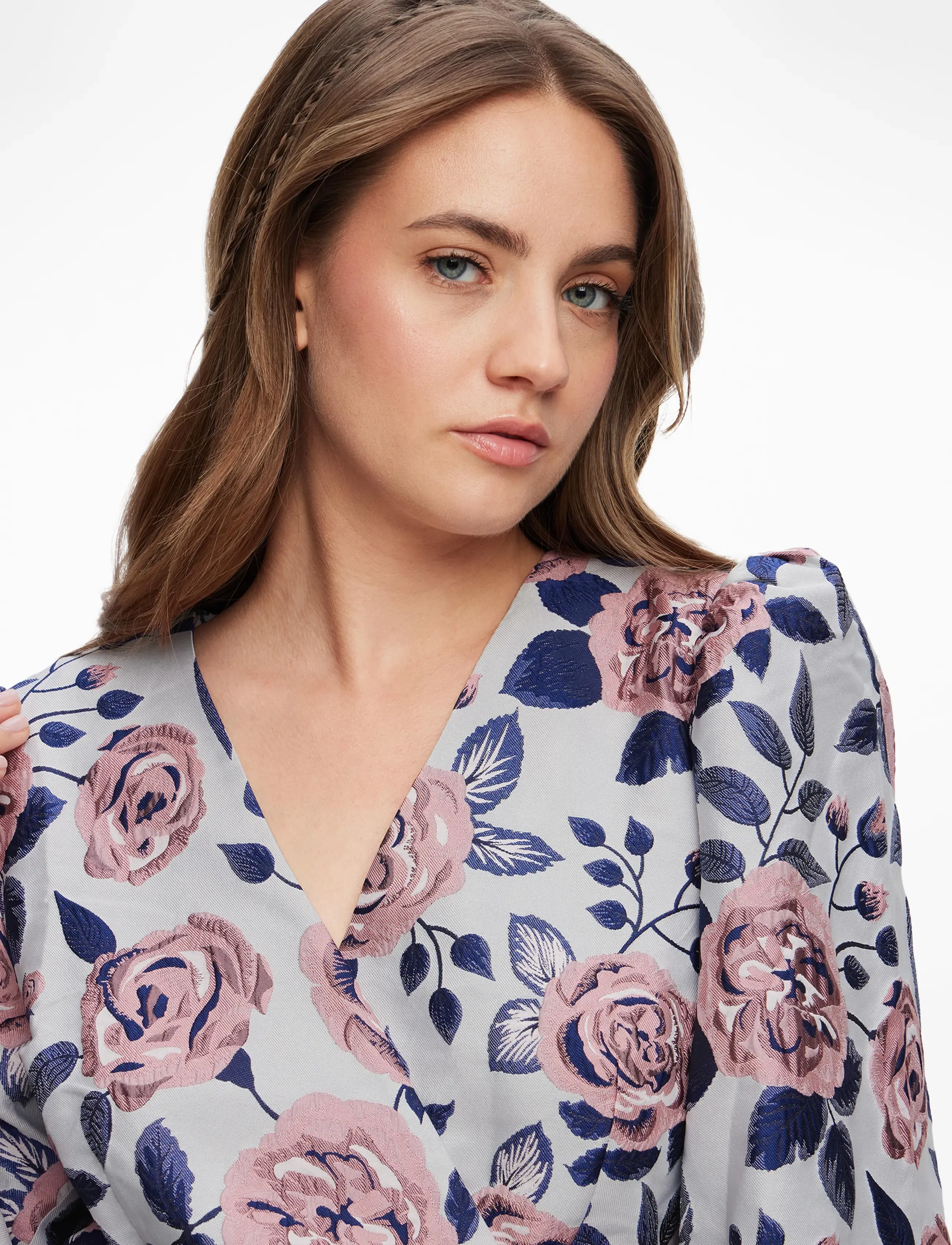 YAS Yaskelly 7/8 Wrap Dress D2D korta klänningar dam – bild 8