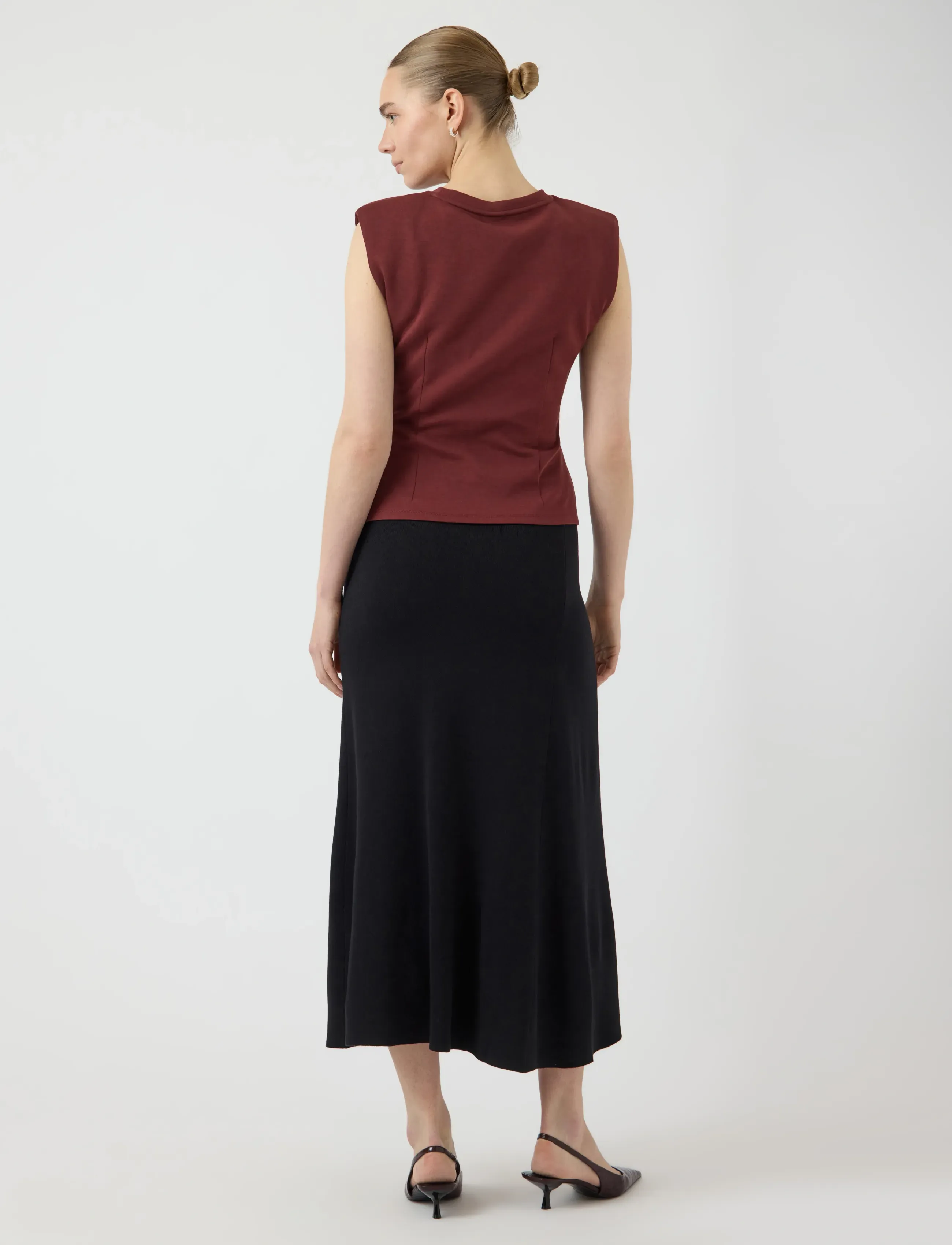 YAS - YASPINA SL TOP NOOS - topi bez piedurknēm - port royale - 3